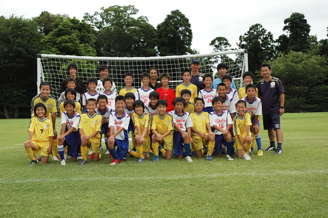 FC君津さんと練習マッチ(高学年チーム)