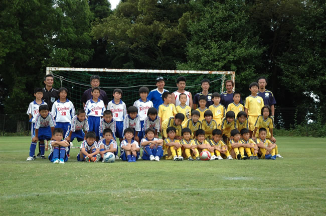 FC君津さんと練習マッチ(中学年チーム)