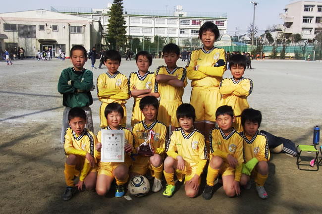 ２０１１豊島区中学年リーグ戦準優勝のレギュラーチーム