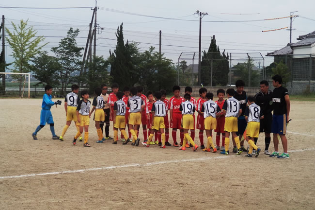 ⑤ 予選グループ最終戦 対吉川FC(福井県)2-1接戦を制した