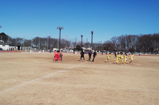 決勝T1回戦 対北坂戸サッカークラブ