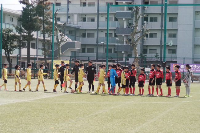 決勝リーグ 対豊島少年