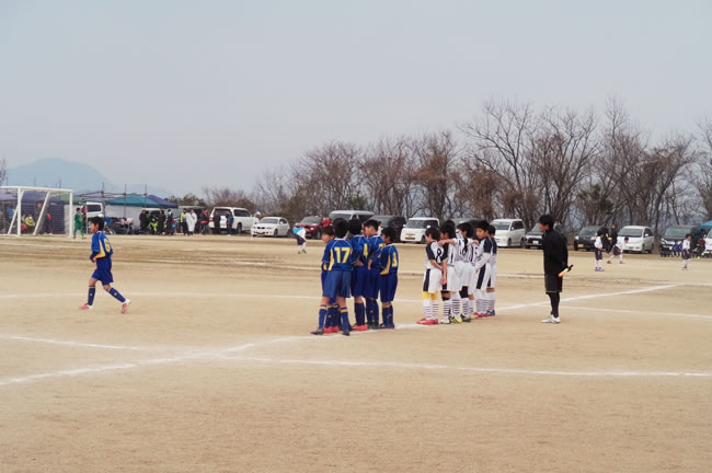 2位ブロック決勝T1回戦 対シーガルFC.Jr(香川)