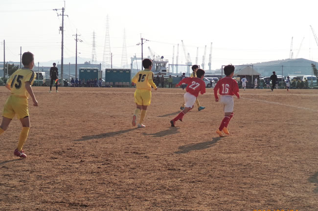 予選リーグ最終戦 VS箕面西(大阪)2-0