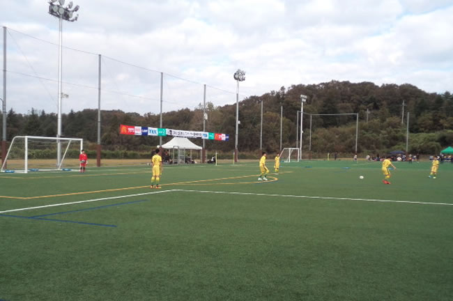 東京都中央大会、試合前の風景