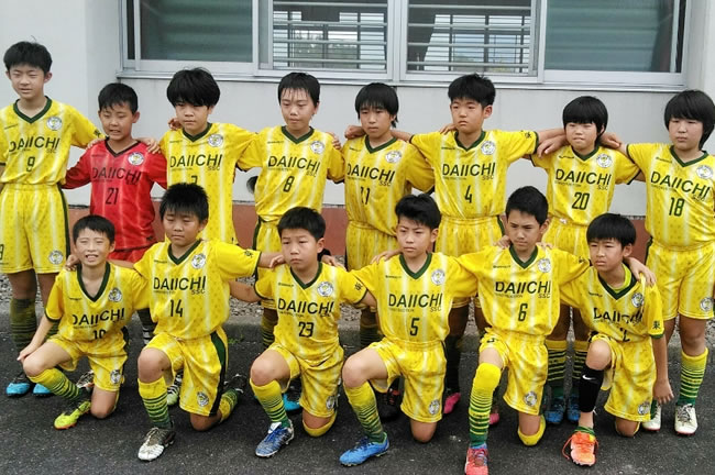 中日本少年親善大会の遠征参加メンバー
